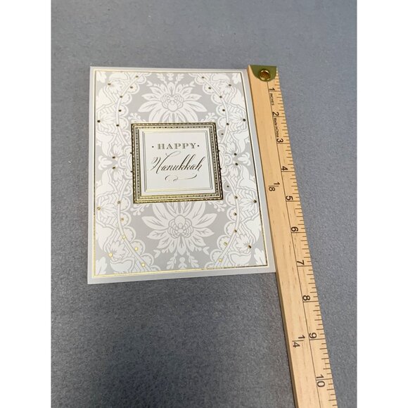 Handmade Pop-Up Hanukkah Card With Menorah & Dreidel Set of 2 - Picture 5 of 6